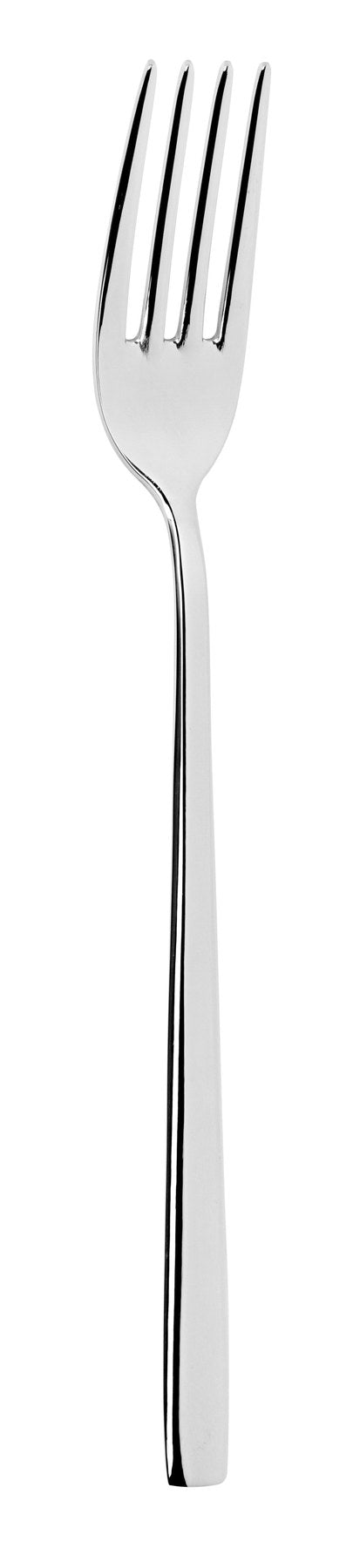 Ergo Kuchengabel in Silber präsentiert im Onlineshop von KAQTU Design AG. Besteck ist von Abert