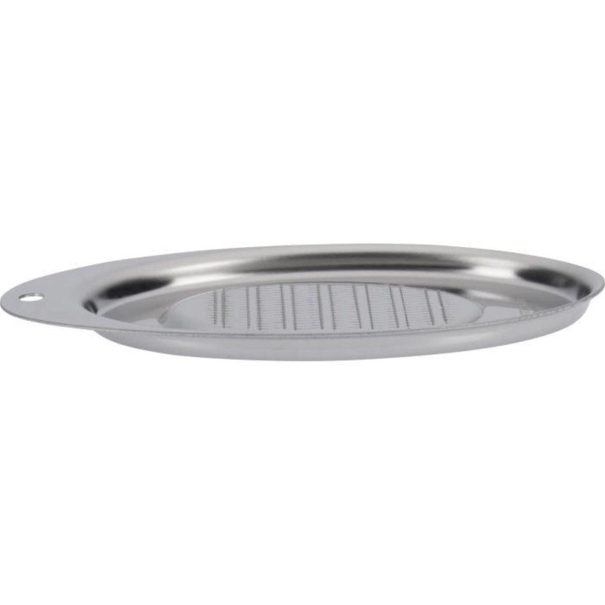 Ingwer-Reibe, 14x7x0.09cm in Silber präsentiert im Onlineshop von KAQTU Design AG. Küchenhelfer ist von Westmark