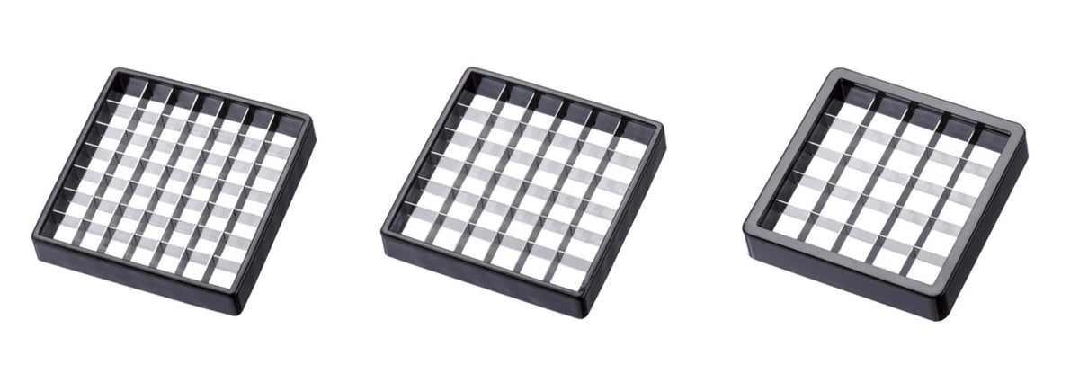 Pommesschneider Pomfri-Perfekt, 25x10x13cm in Silber präsentiert im Onlineshop von KAQTU Design AG. Küchenhelfer ist von Westmark