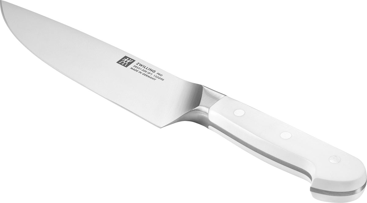 Pro le blanc Kochmesser 200mm in Weiss präsentiert im Onlineshop von KAQTU Design AG. Küchenmesser ist von Zwilling Kitchen