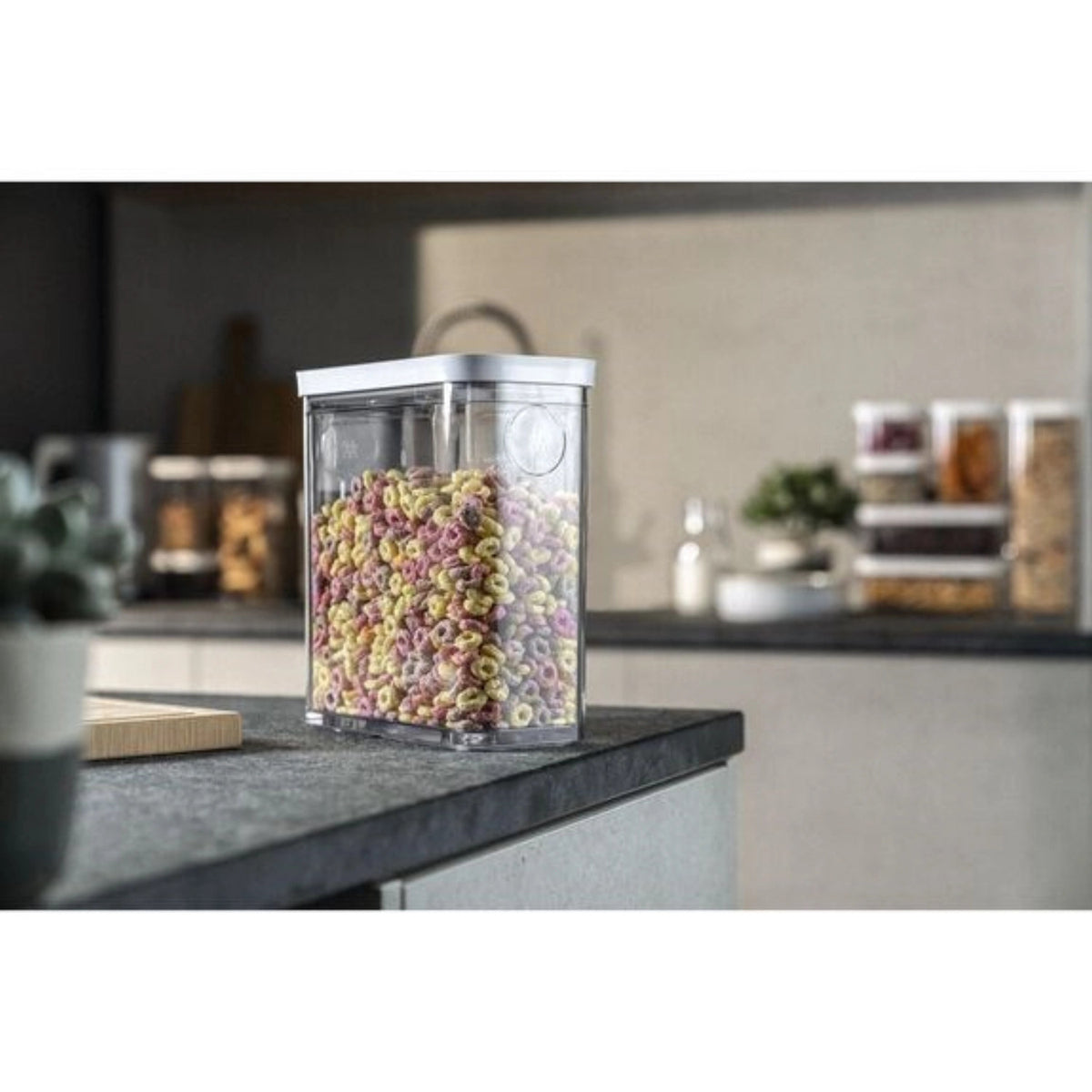 Cube Box 3M, 22.8x21.4x10.7cm, 2.9l, Transparent-weiss in Transparent präsentiert im Onlineshop von KAQTU Design AG. Aufbewahrungsbeutel ist von Zwilling