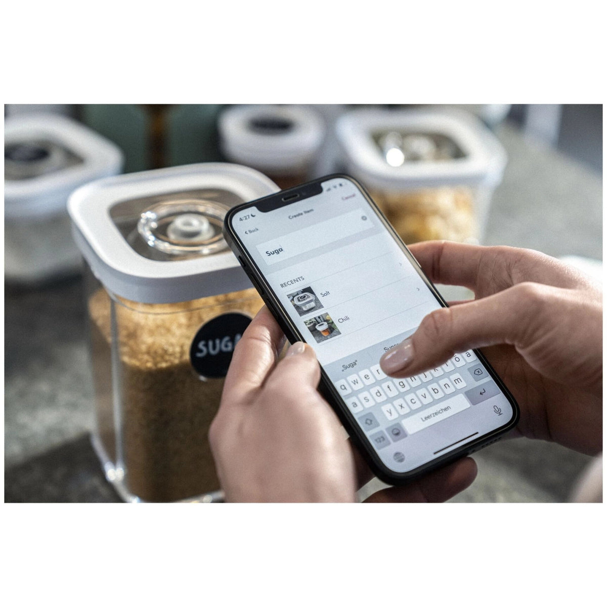 5tlg. Fresh & Save CUBE Box Set M in Transparent präsentiert im Onlineshop von KAQTU Design AG. Aufbewahrungsbeutel ist von Zwilling