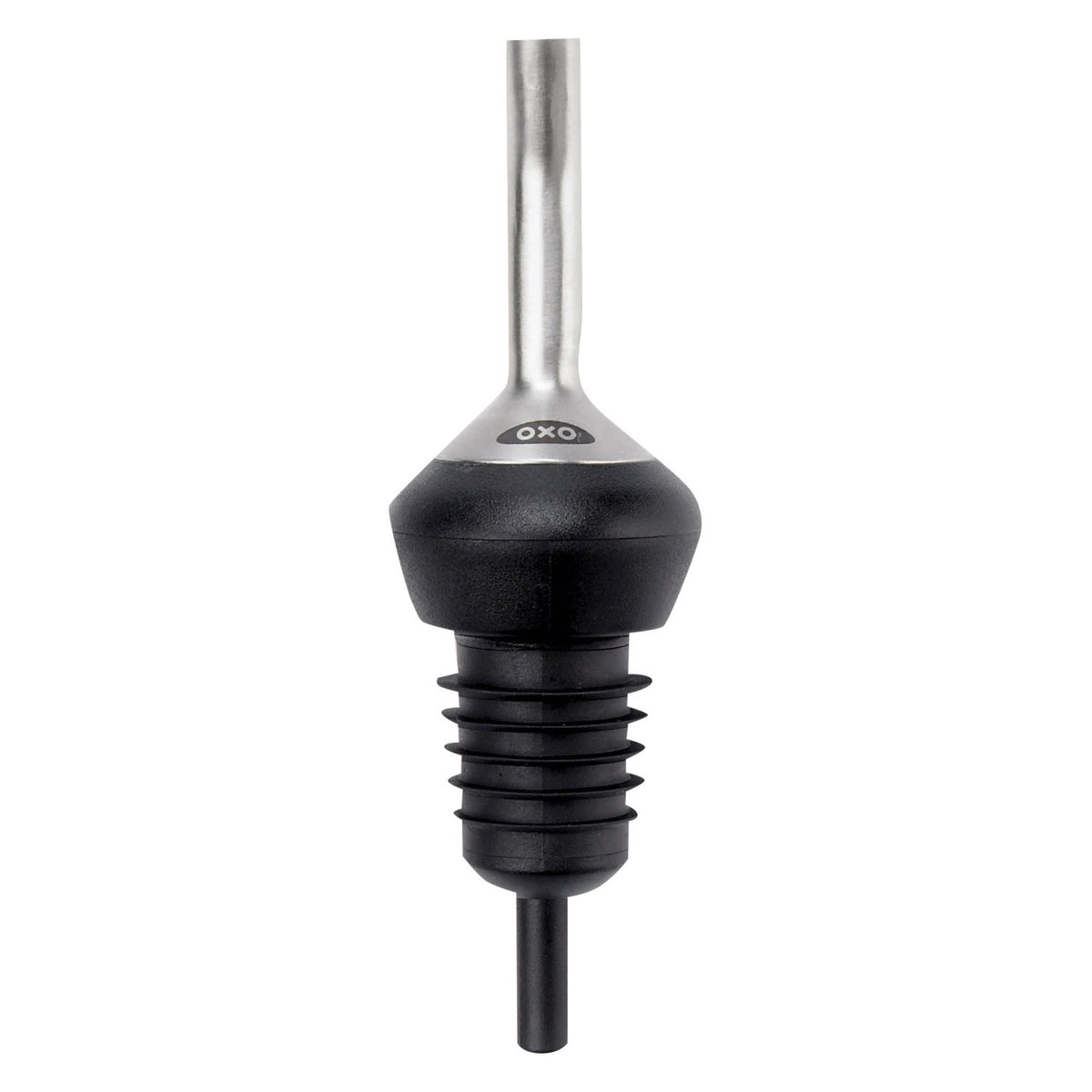 Good Grips Steel Shot Pourer in Silber präsentiert im Onlineshop von KAQTU Design AG. Barzubehör ist von OXO