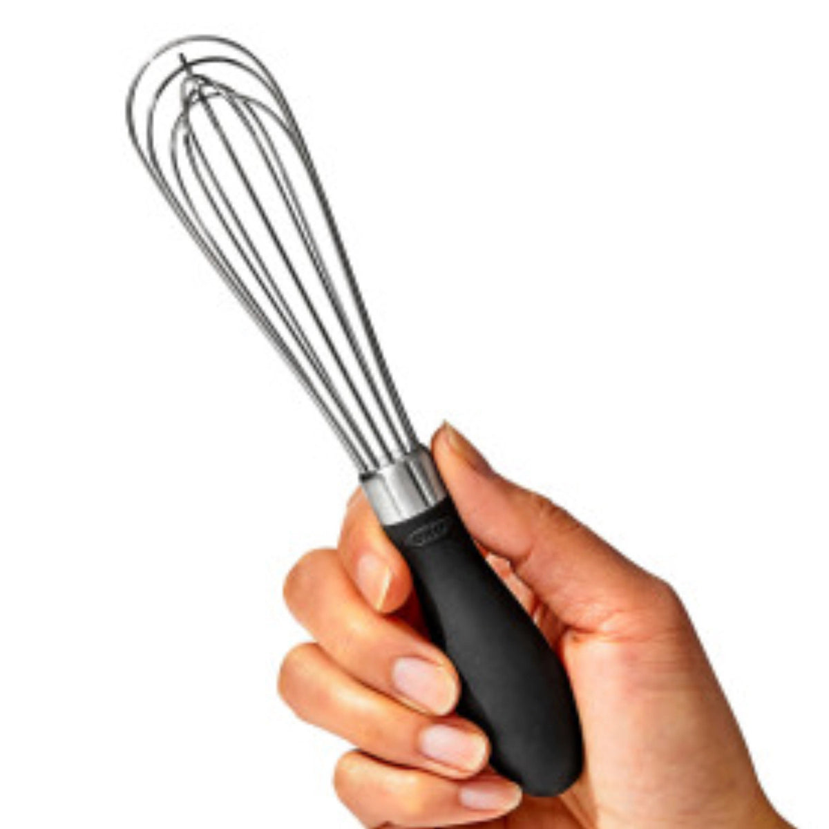 Good Grips Mini Schneebesen in Grau präsentiert im Onlineshop von KAQTU Design AG. Schwingbesen ist von OXO