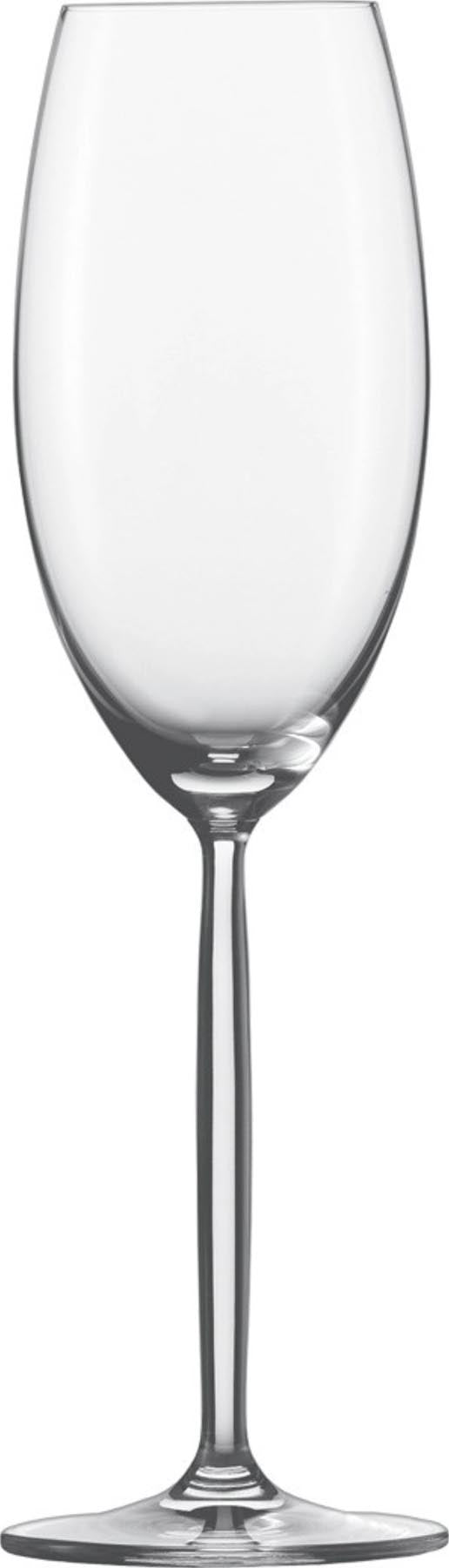 Diva 77-Muse Champagnerkelch 29cl 1dl geeicht in Transparent präsentiert im Onlineshop von KAQTU Design AG. Glas ist von Zwiesel