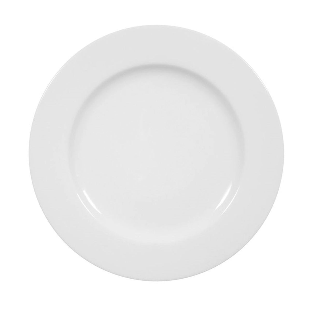 Meran Teller flach 26cm in Weiss präsentiert im Onlineshop von KAQTU Design AG. Teller ist von Seltmann