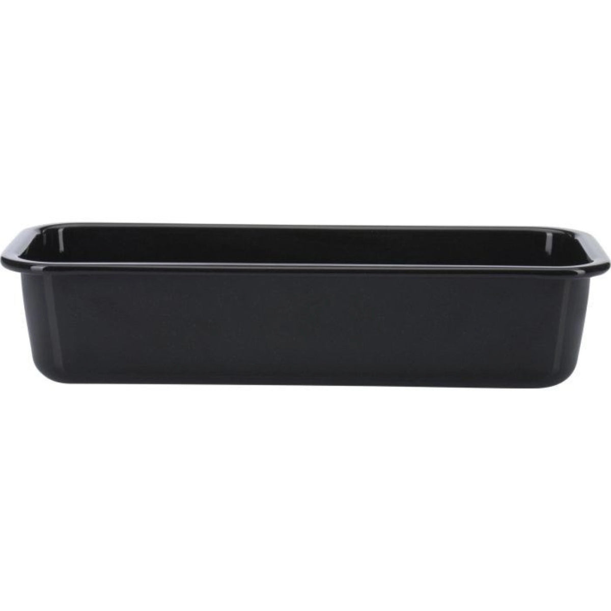 Cakeform Kasten Emaille, L 30cm in Schwarz präsentiert im Onlineshop von KAQTU Design AG. Backform / Backblech ist von Westmark
