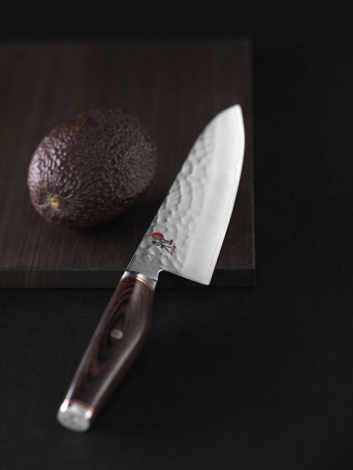 MIYABI 6000MCT Shotoh, 130mm in Braun präsentiert im Onlineshop von KAQTU Design AG. Damastmesser ist von Miyabi