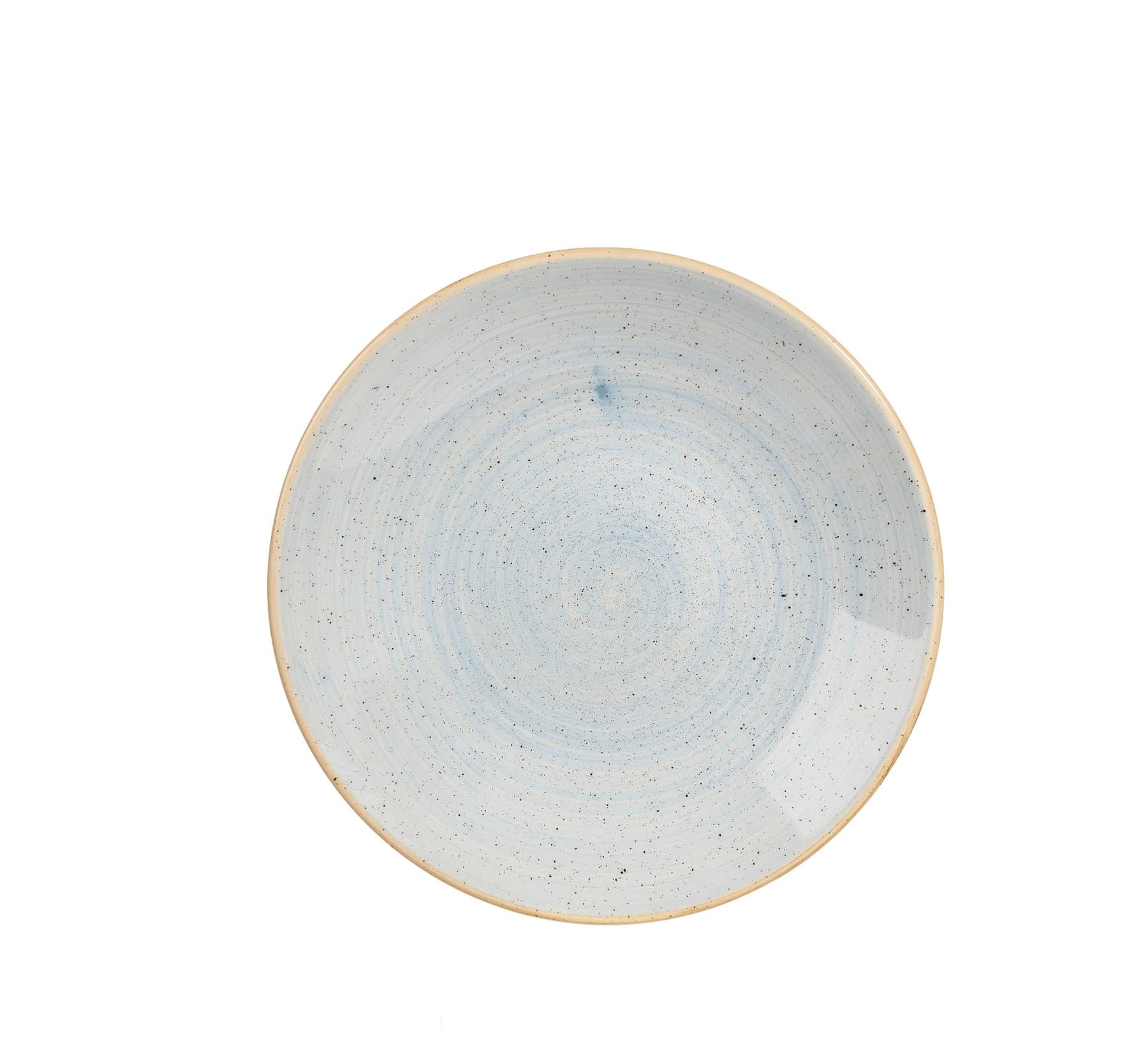 Stonecast Duck Egg Blue Coupe Teller tief 22.5cm in Blau präsentiert im Onlineshop von KAQTU Design AG. Teller ist von Churchill