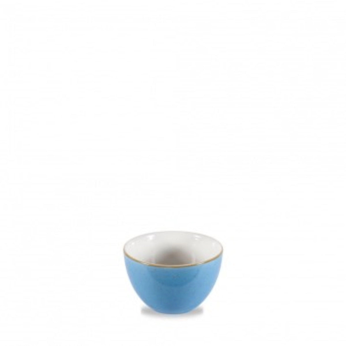 Stonecast Cornflower Blue Zuckerschale 22.7cl D9.8cm H6.2cm in Blau präsentiert im Onlineshop von KAQTU Design AG. Schale ist von Churchill