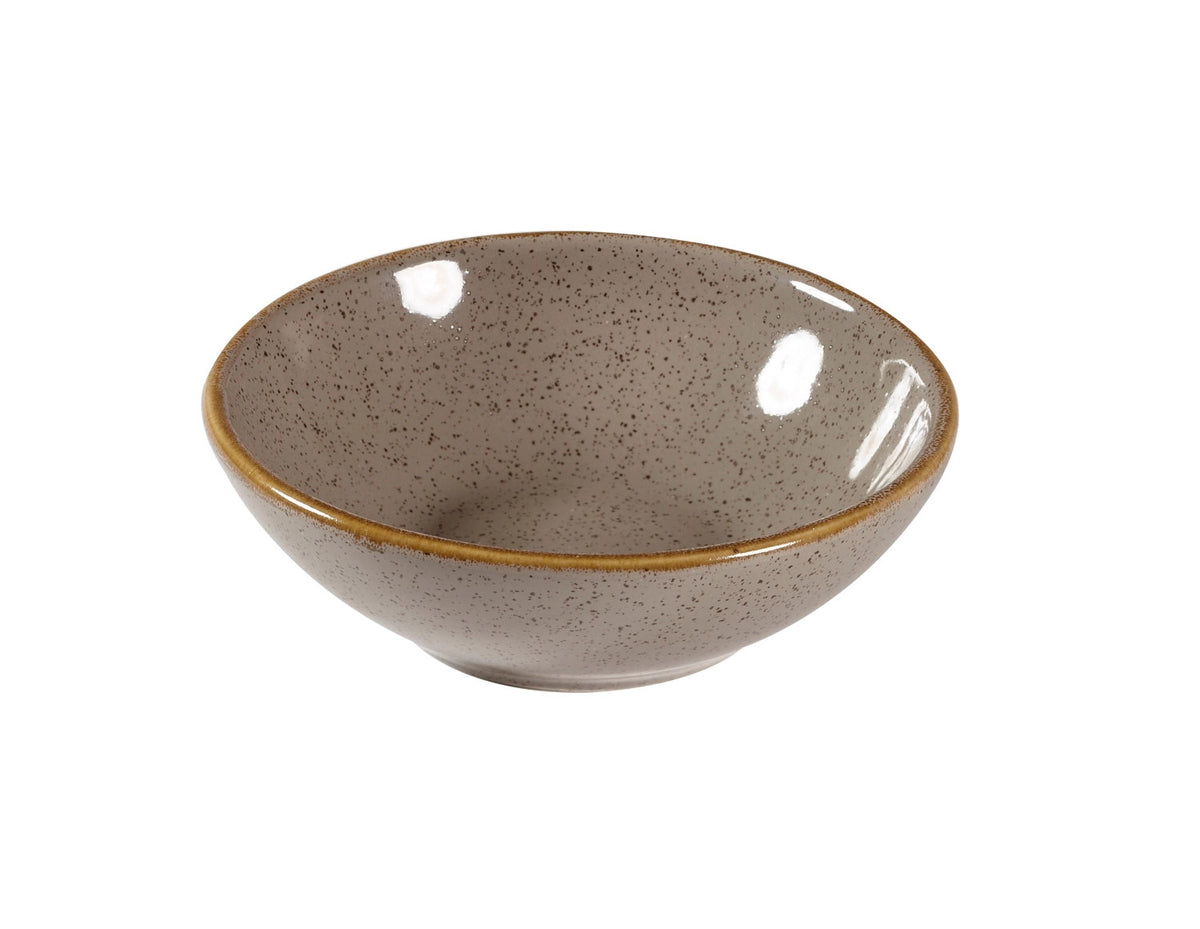 Stonecast Peppercorn Grey Schale 11.6cm, 20cl in Silber präsentiert im Onlineshop von KAQTU Design AG. Schale ist von Churchill