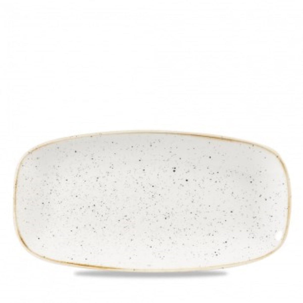 Stonecast Barley White Platte rechteckig No. 2 26.9x12.7cm in Weiss präsentiert im Onlineshop von KAQTU Design AG. Platte ist von Churchill