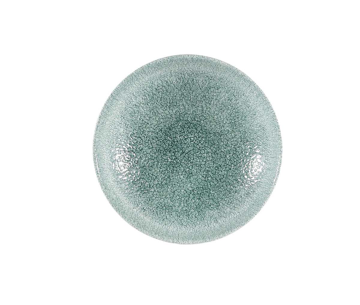 S.P. Raku Jade Green Coupe Teller tief 18.2cm in Blau präsentiert im Onlineshop von KAQTU Design AG. Teller ist von Churchill