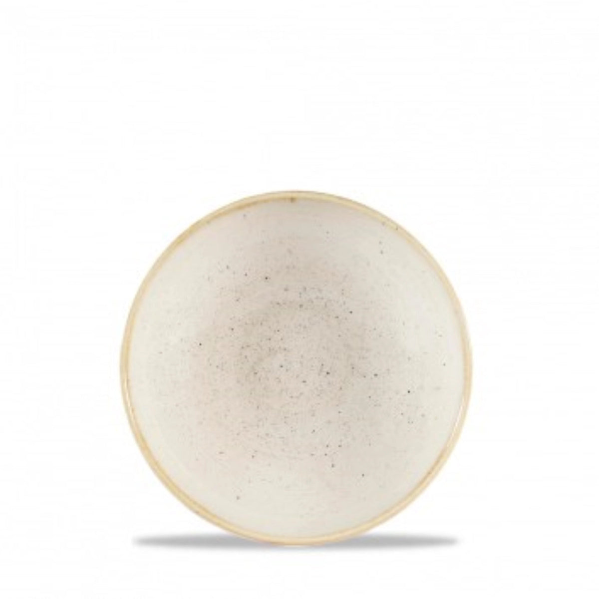 Stonecast Nutmeg Beige Coupe Teller tief 18.2cm in Beige präsentiert im Onlineshop von KAQTU Design AG. Teller ist von Churchill