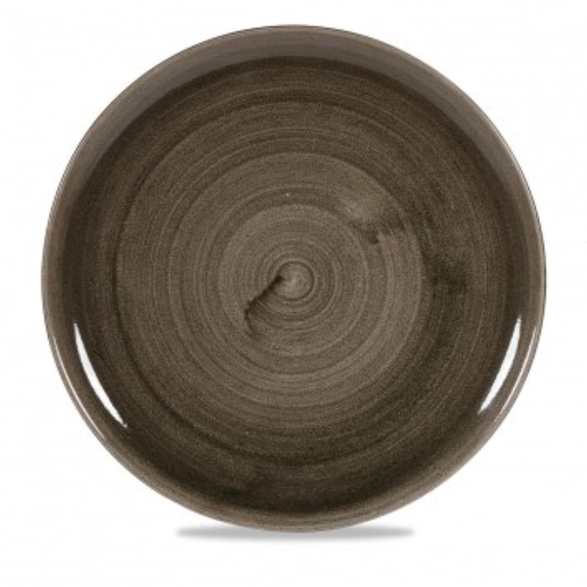 Stonecast Patina Iron Black Platzteller 32.4cm in Schwarz präsentiert im Onlineshop von KAQTU Design AG. Teller ist von Churchill