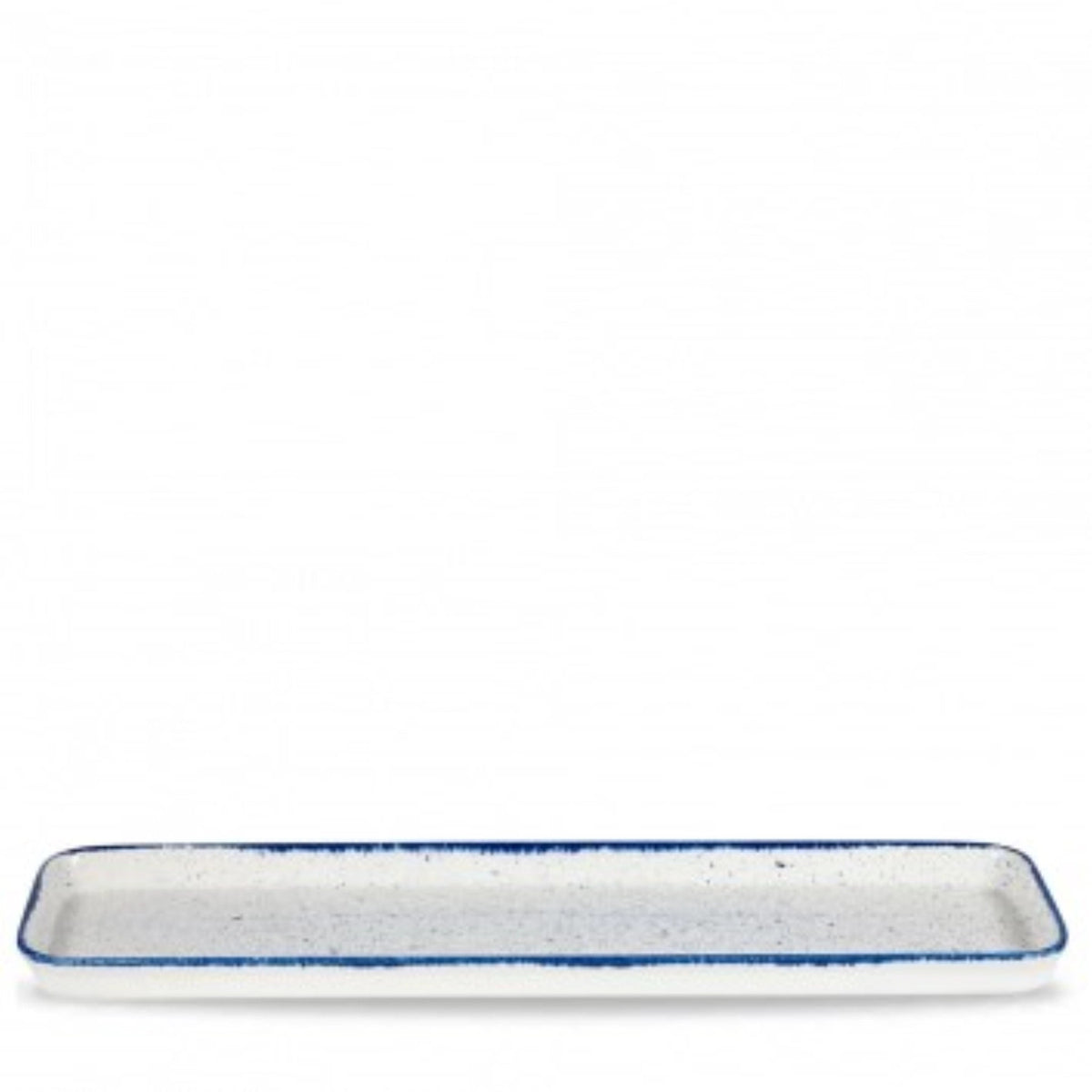 Stonecast Hints Indigo Blue flache Platte 53x15x2.5cm in Blau präsentiert im Onlineshop von KAQTU Design AG. Platte ist von Churchill