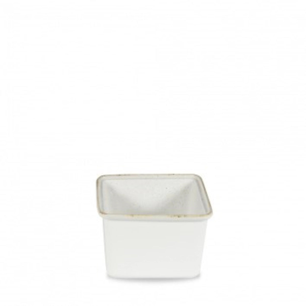 Stonecast Hints Barley White Auflaufform 18x19.4x11.5cm in Weiss präsentiert im Onlineshop von KAQTU Design AG. Backform / Backblech ist von Churchill