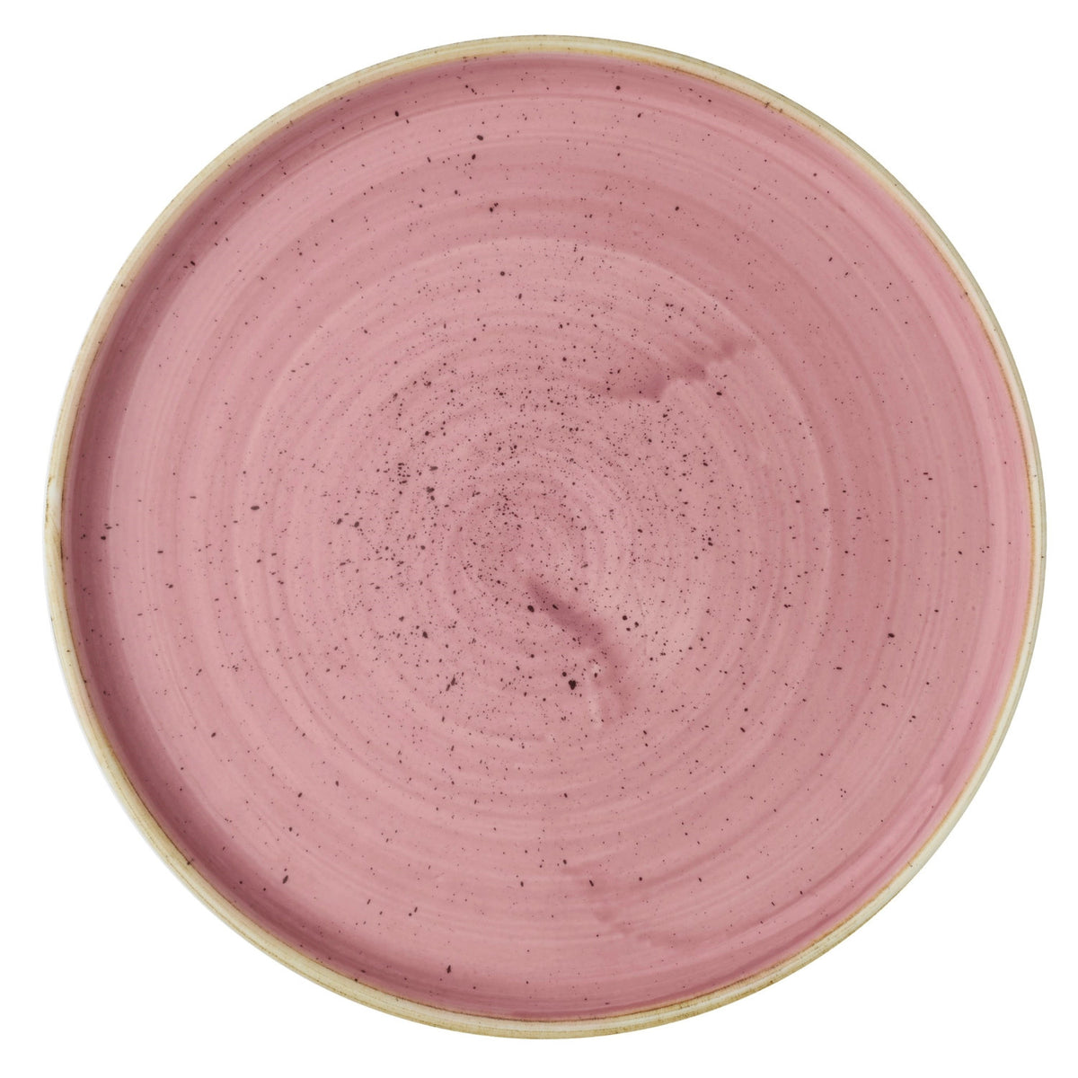 Stonecast Petal Pink Walled Teller 21cm, H2cm in Pink präsentiert im Onlineshop von KAQTU Design AG. Teller ist von Churchill