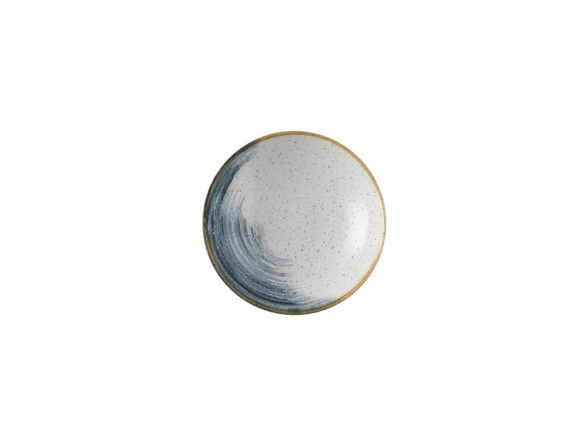 Stonecast Accents Blueberry Coupe Teller tief 18.2cm in Blau präsentiert im Onlineshop von KAQTU Design AG. Teller ist von Churchill