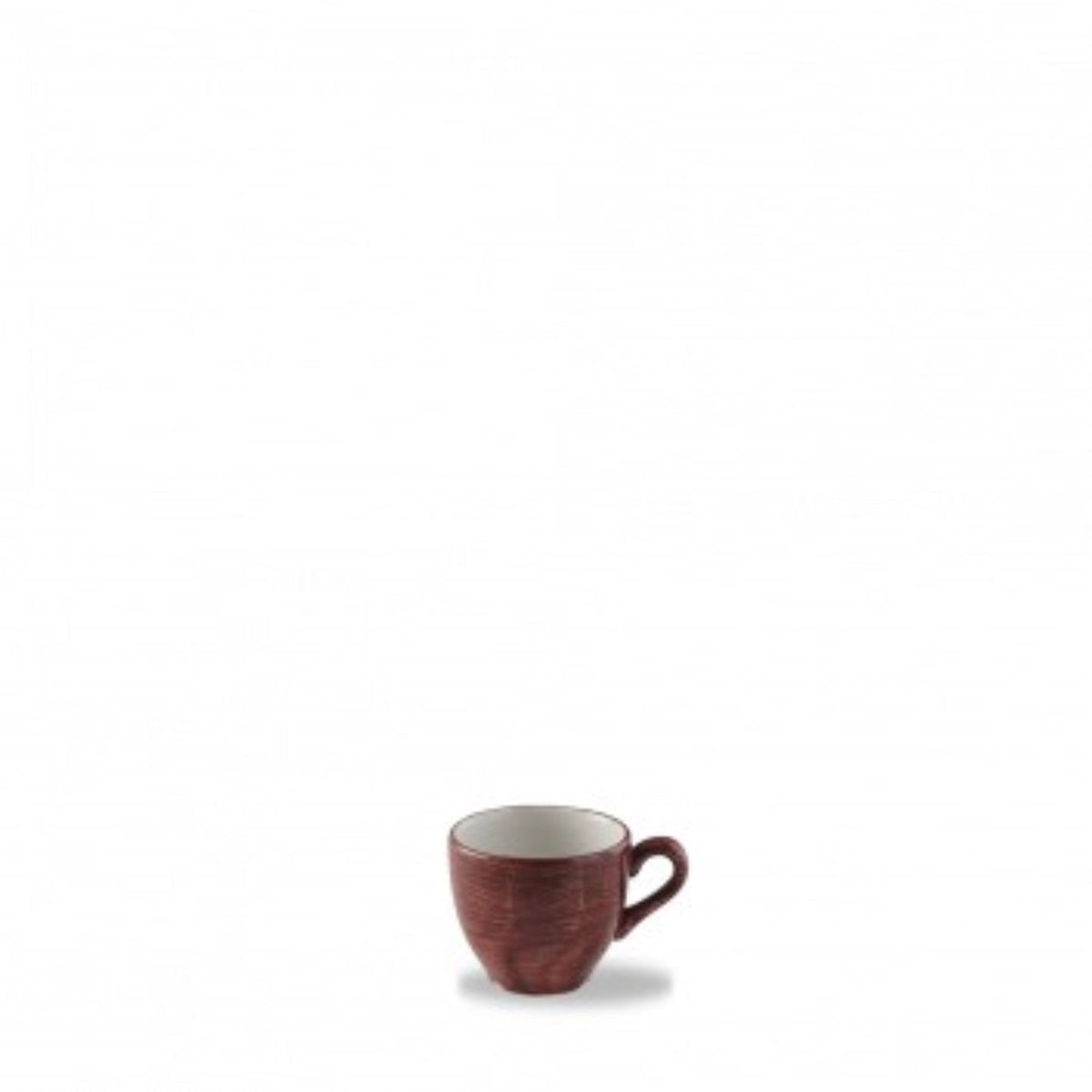 Stonecast Patina Red Rust Espressotasse 10cl 6.5cm H5.5cm in Rot präsentiert im Onlineshop von KAQTU Design AG. Espressotassen ist von Churchill