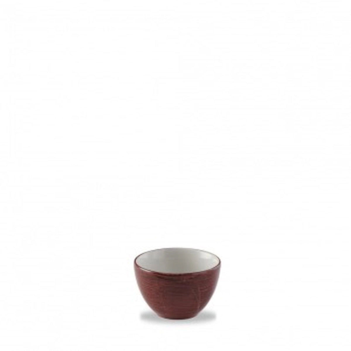 Stonecast Patina Red Rust Zuckerschale 22.7cl 9.8cm H6.2cm in Rot präsentiert im Onlineshop von KAQTU Design AG. Schale ist von Churchill