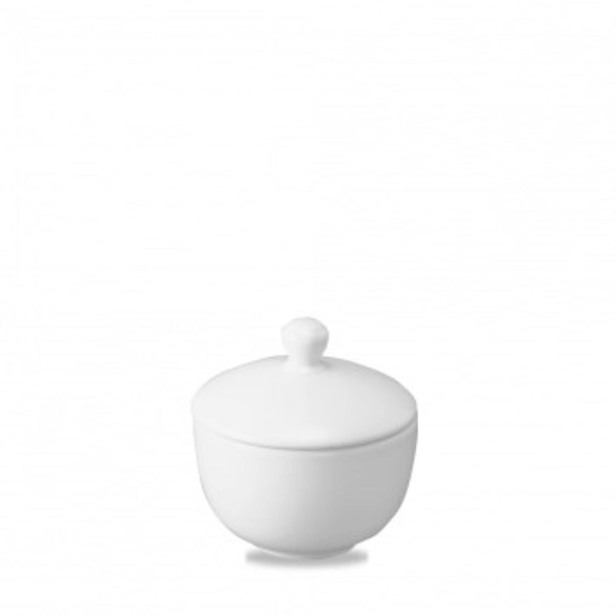 Whiteware White Zuckerschüssel 9cm 25.6cl in Weiss präsentiert im Onlineshop von KAQTU Design AG. Schüssel ist von Churchill