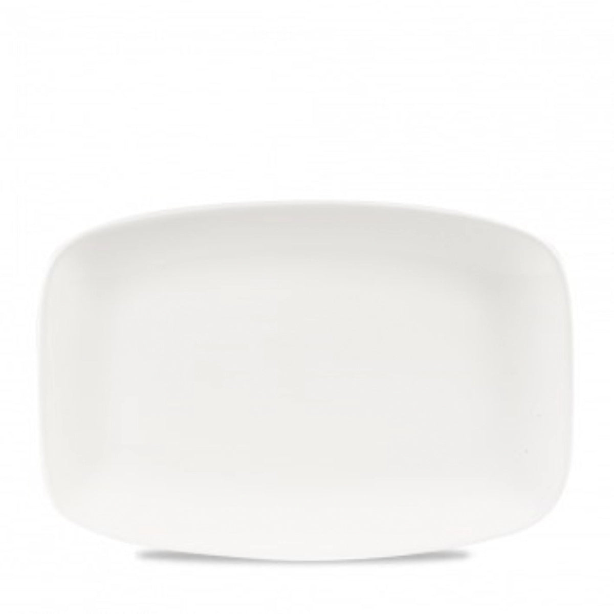 X Squared White Chef's Oblong Platte 19.9x30cm in Weiss präsentiert im Onlineshop von KAQTU Design AG. Platte ist von Churchill