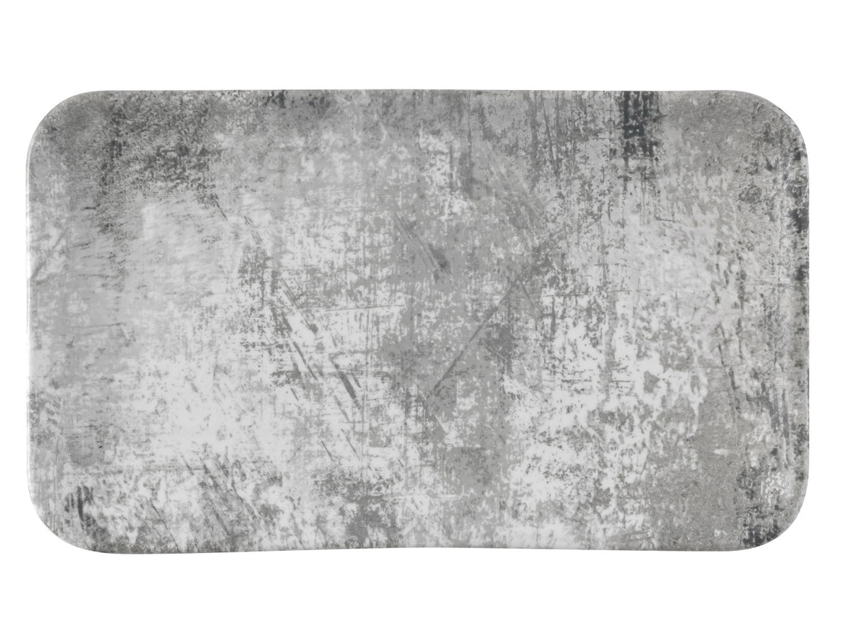 The Makers Collection Urban Grey Platte, 27x16cm in Silber präsentiert im Onlineshop von KAQTU Design AG. Platte ist von Churchill