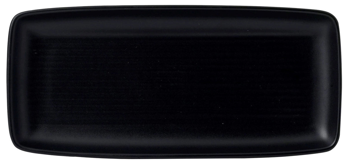 Evo Jet Tablett Rechteckig 27.2x12.5cm in Schwarz präsentiert im Onlineshop von KAQTU Design AG. Tablett ist von Churchill
