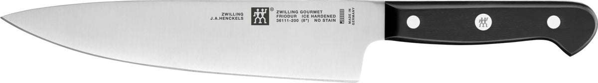 ZWILLING Gourmet Messerset 3-tlg. (Schäl-/Fleisch-/Kochm.) in Schwarz präsentiert im Onlineshop von KAQTU Design AG. Küchenmesser ist von Zwilling Kitchen