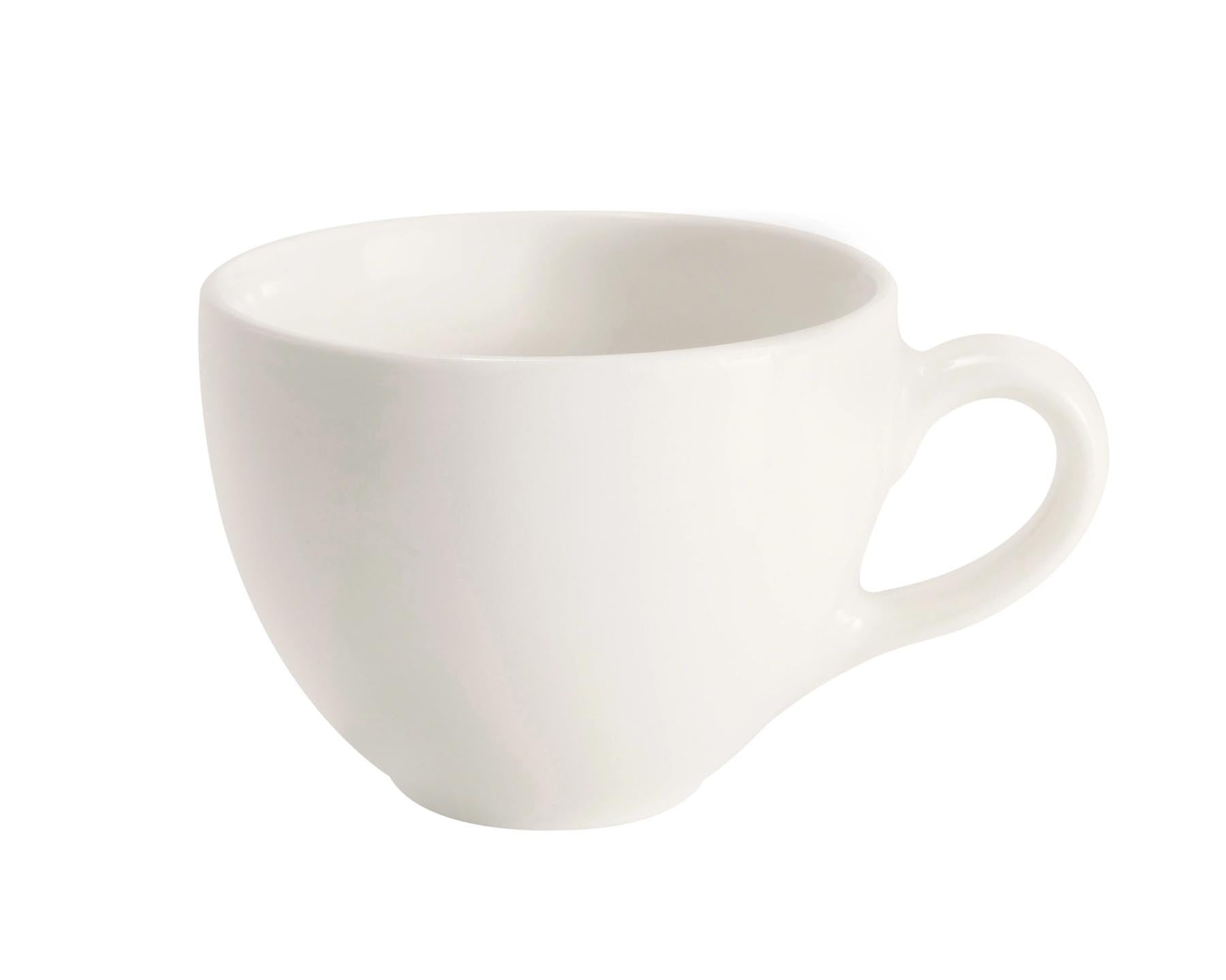 New Bone Gourmet Espresso Obertasse 0.1lt in Weiss präsentiert im Onlineshop von KAQTU Design AG. Kaffeetassen ist von Royale