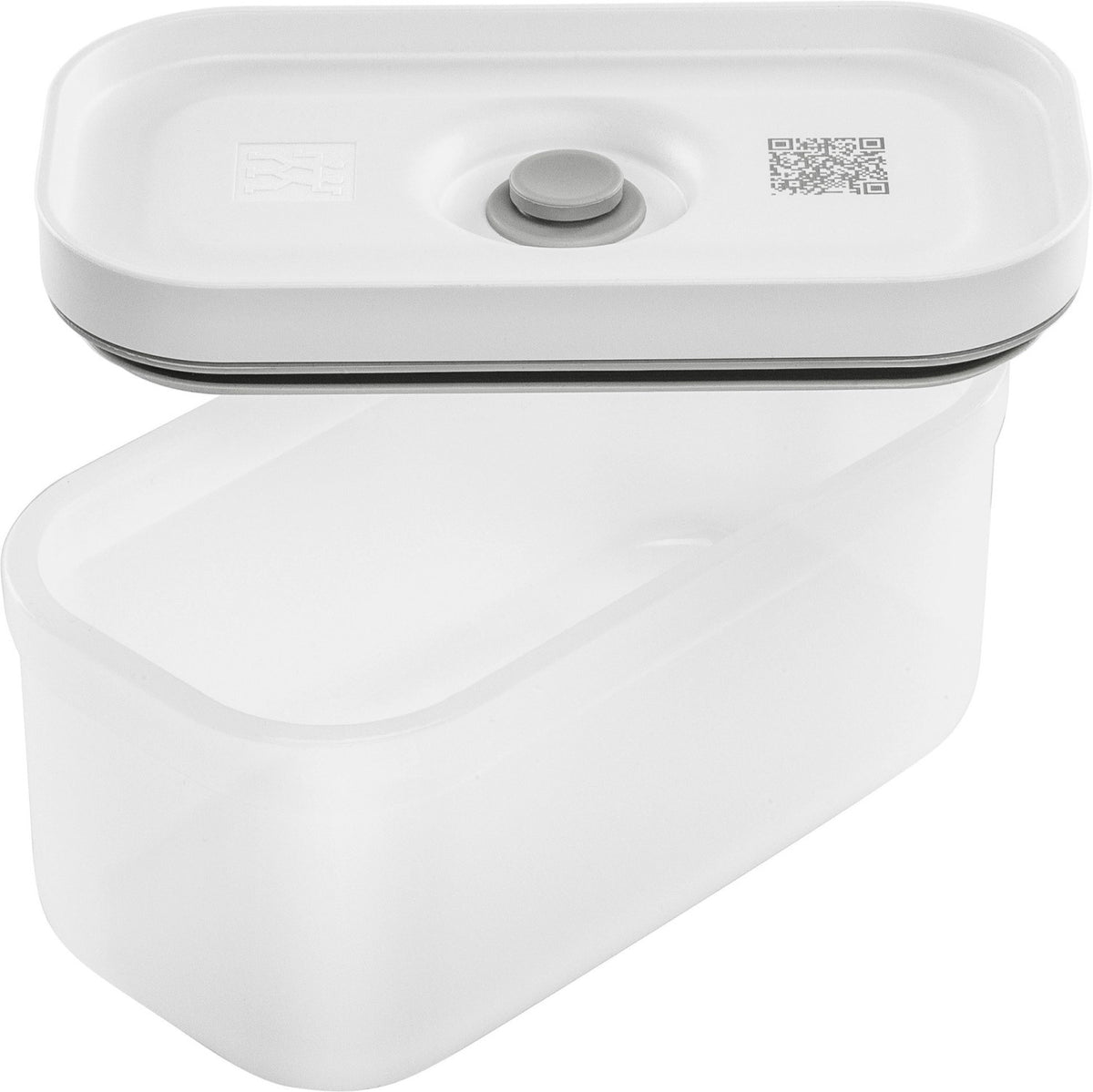 Vakuum-Lunchbox S, Kunststoff, 15.6x8.7x7.7 cm - 0.5L in Transparent präsentiert im Onlineshop von KAQTU Design AG. Snackbox ist von Zwilling Kitchen
