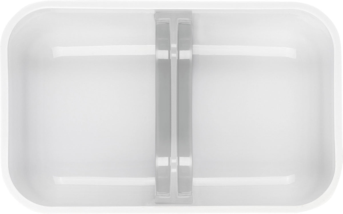 Vakuum-Lunchbox M, Kunststoff,Dino, 18.5x11.5x7.6 cm - 0.85L in Weiss präsentiert im Onlineshop von KAQTU Design AG. Snackbox ist von Zwilling Kitchen