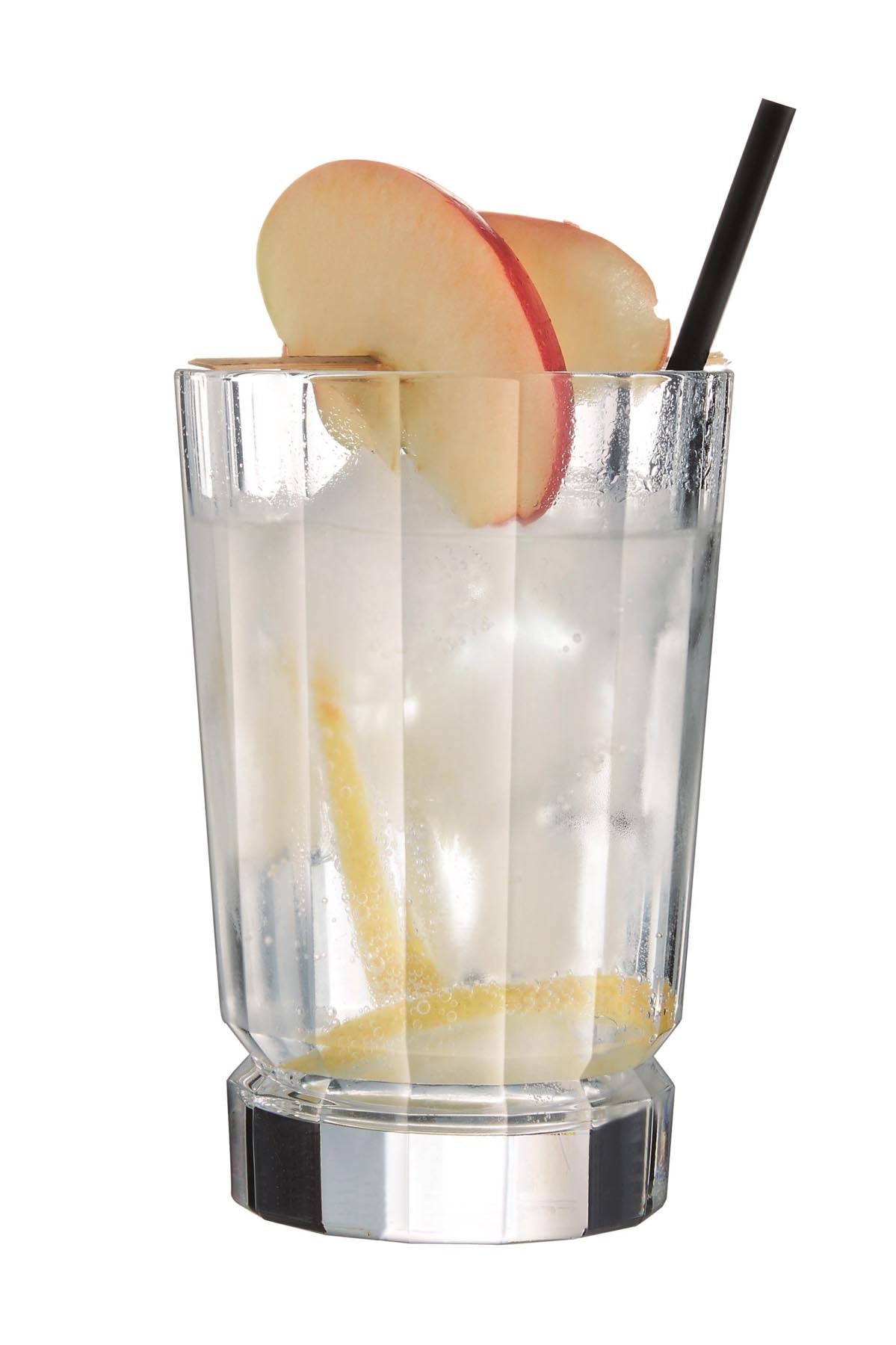 Elegantes Wasserglas Bourbon Street von Arc, 0.36l, klar und modern, ideal für jeden Anlass. Höhe 13 cm, Durchmesser 8,5 cm.