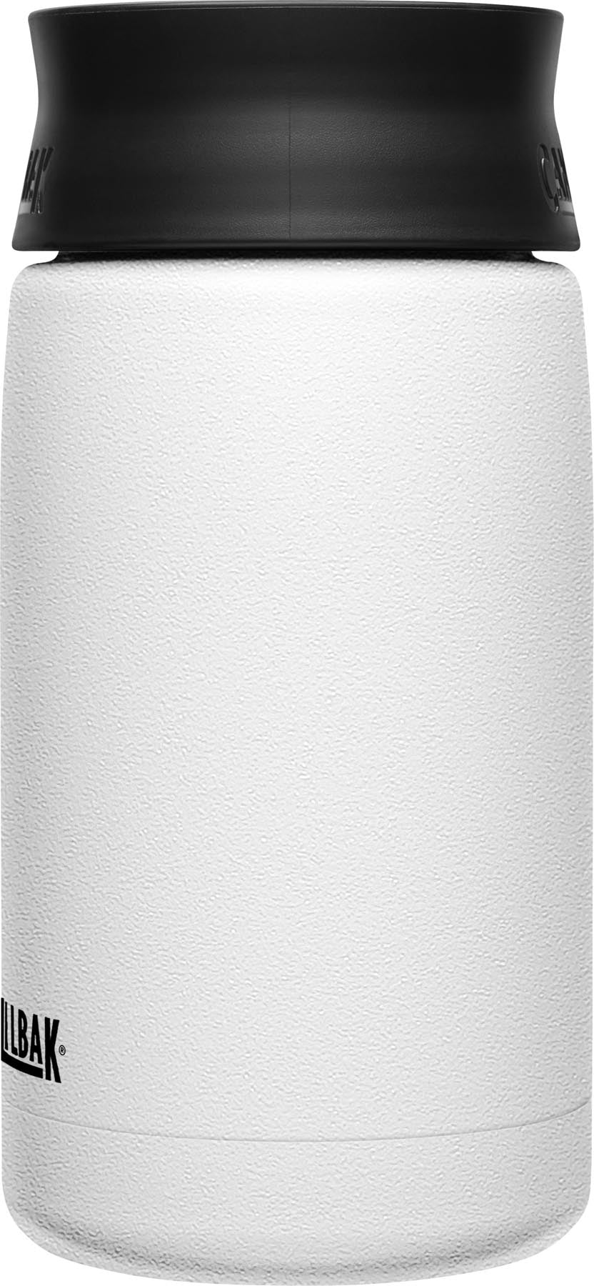 Elegante weiße Thermosflasche Hot Cap V.I 0.35l von Camelbak, ideal für heiße und kalte Getränke, perfekt für unterwegs.