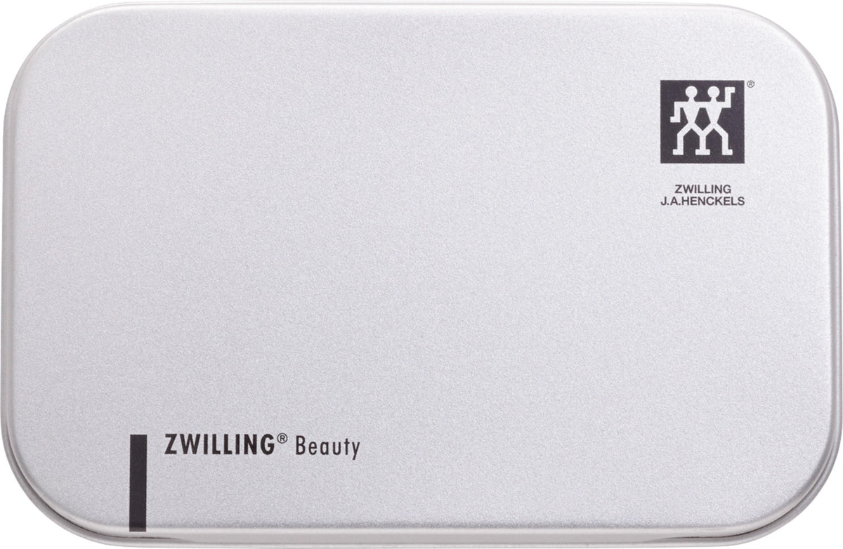 Nagelknipser TWIN S mattiert Box, 60 mm in Silber präsentiert im Onlineshop von KAQTU Design AG. Pflege ist von Zwilling Beauty