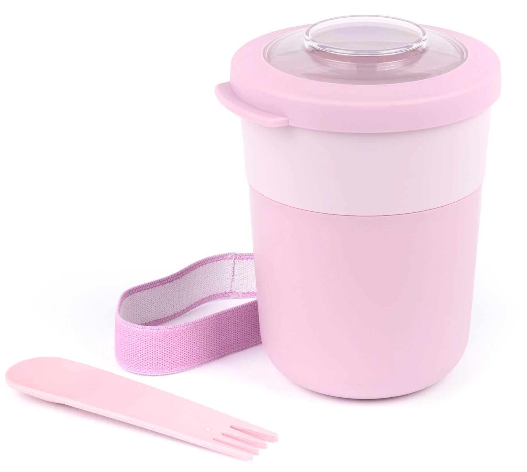 Stilvolle Amuse Life Schüssel in sanftem Pink, Ø105x142mm, perfekt für Frühstück und Mittagessen, vereint praktische Nutzung mit ästhetischem Charme.
