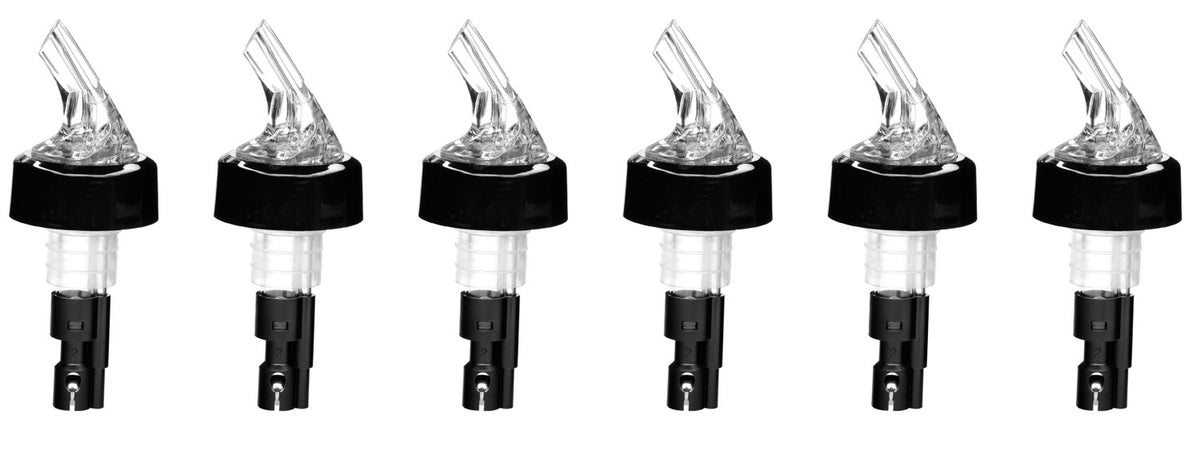 5 Stk. Posi Pour Dosierausgiesser 2cl in Schwarz präsentiert im Onlineshop von KAQTU Design AG. Barzubehör ist von Westmark