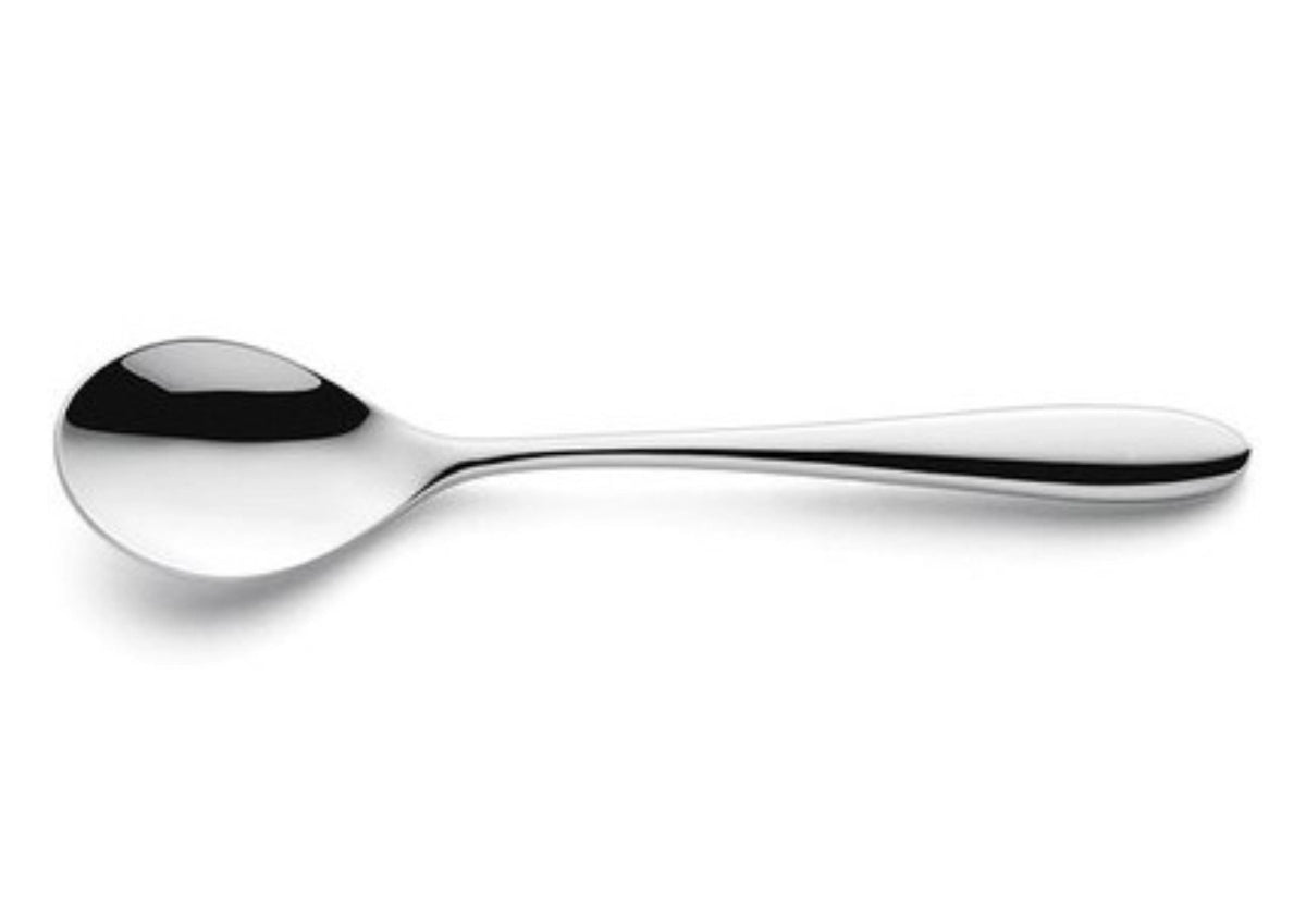 Cuba Kaffeelöffel 18/10, hochglänzend in Silber präsentiert im Onlineshop von KAQTU Design AG. Besteck ist von Amefa