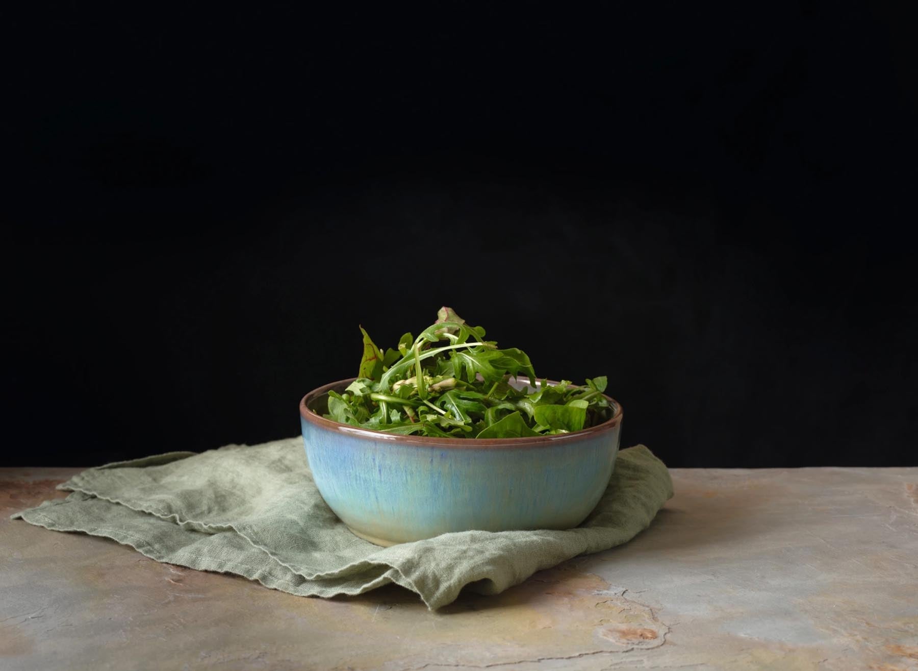 Elegante Poké Bowl in stilvollem Blau, 18x7cm, 0.8l, ideal für kreative Gerichte, präsentiert von ASA Selection.