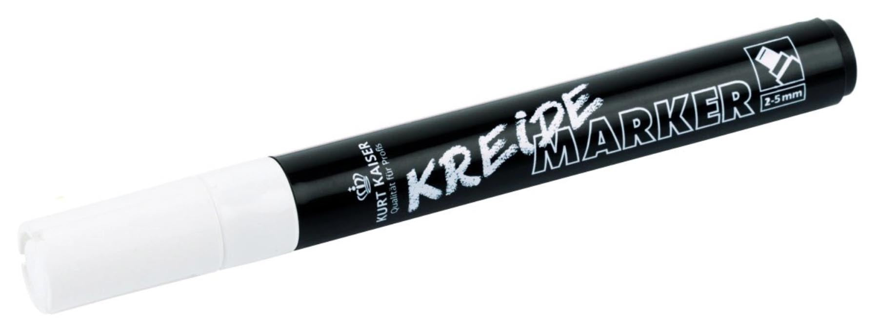 Kreidemarker 2-5 mm weiss in Weiss präsentiert im Onlineshop von KAQTU Design AG. Büromaterial ist von Contacto