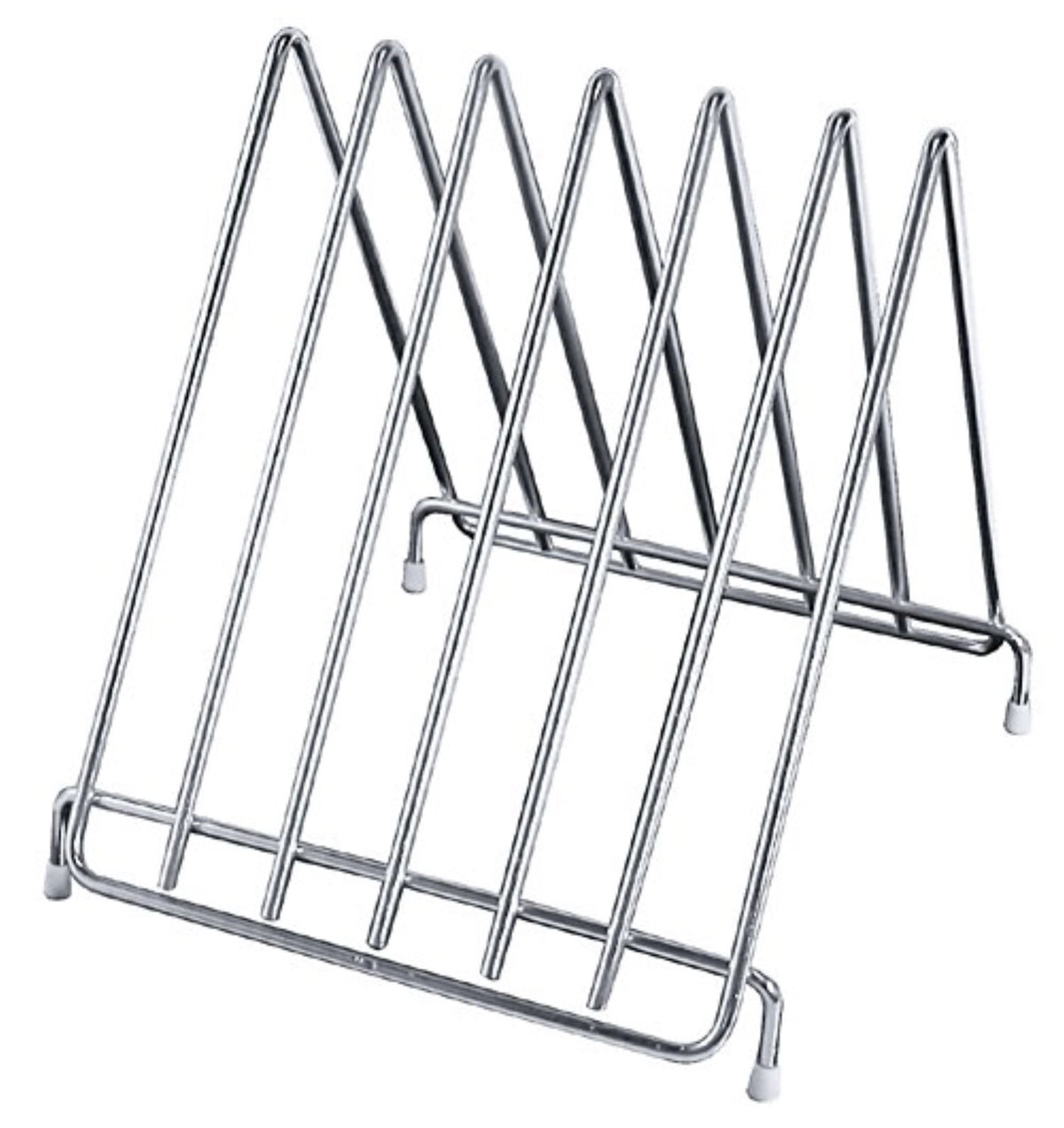 Schneidebretthalter, 27x32x28 cm in Silber präsentiert im Onlineshop von KAQTU Design AG. Schneidbrett ist von APS