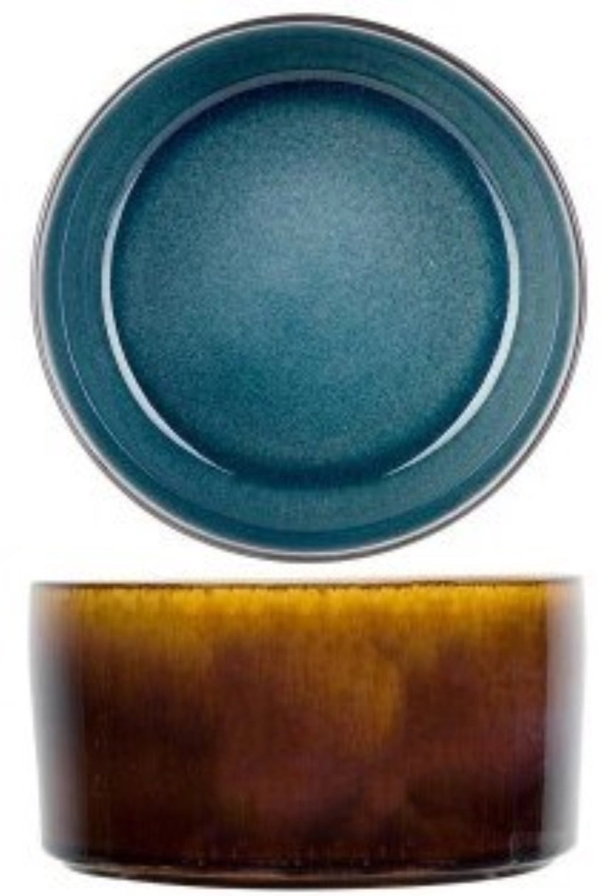 Quintana blue, Schüssel, Ø 19.5x10 cm in Blau präsentiert im Onlineshop von KAQTU Design AG. Schüssel ist von Cosy & Trendy