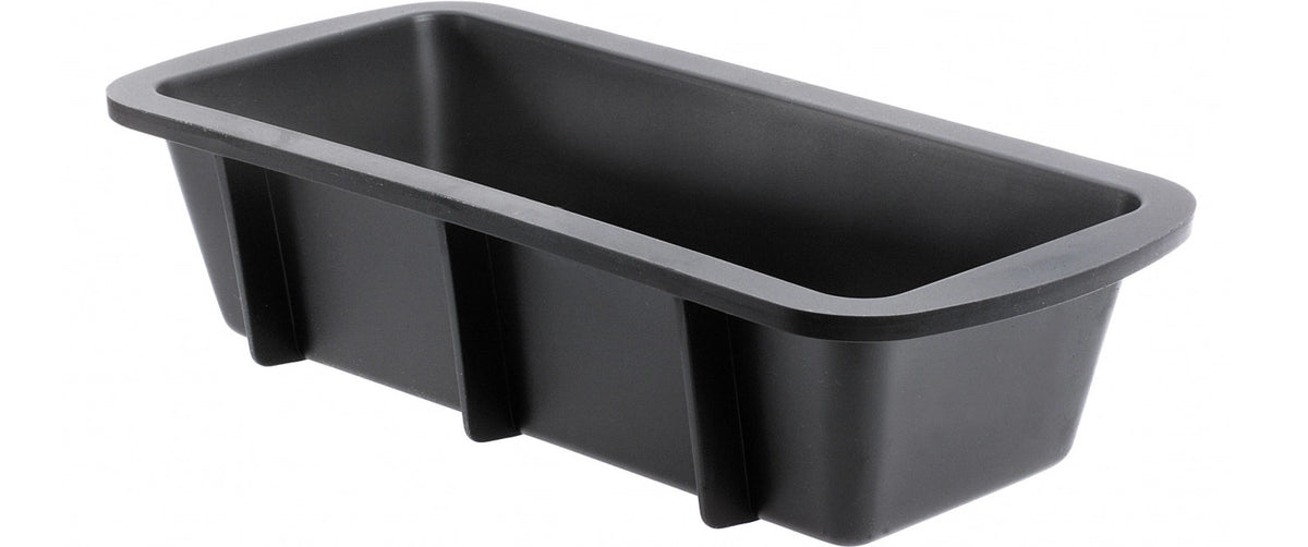 Moul Flex Cakeform 14x24x6.6cm in Grau präsentiert im Onlineshop von KAQTU Design AG. Backform / Backblech ist von de Buyer