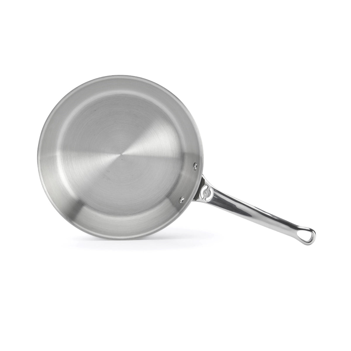 MILADY Bratpfanne unbeschichtet Ø 28cm, Induktion in Silber präsentiert im Onlineshop von KAQTU Design AG. Bratpfanne ist von de Buyer