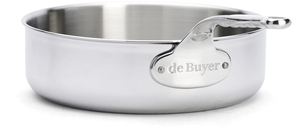 Affinity Sauteuse gerade Ø 28cm in Silber präsentiert im Onlineshop von KAQTU Design AG. ist von de Buyer
