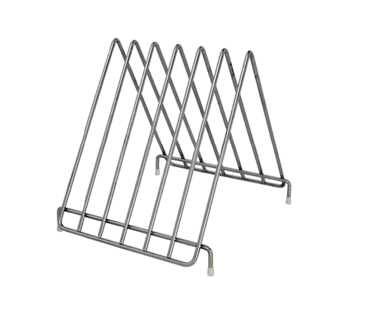 Tranchierbrett-Ständer 1810 30x26cm H: 27.5 cm in Silber präsentiert im Onlineshop von KAQTU Design AG. Schneidbrett ist von de Buyer