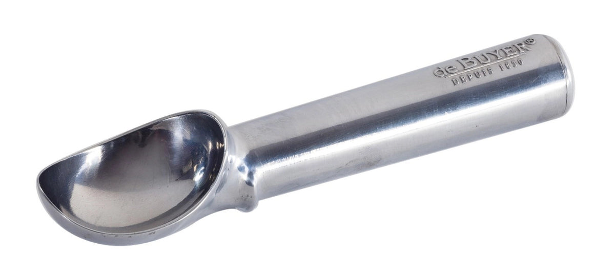 Eisportionierer in Silber präsentiert im Onlineshop von KAQTU Design AG. Glacezubehör ist von de Buyer