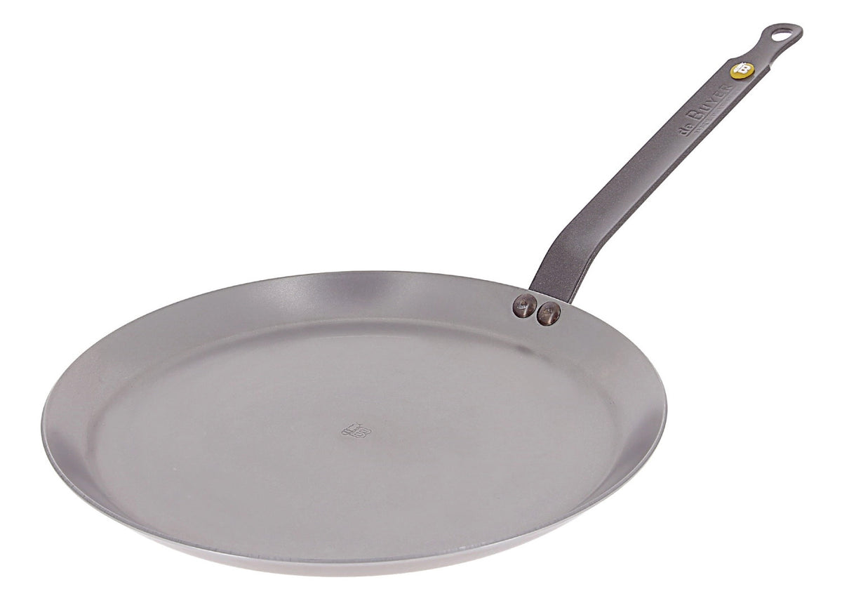MINERAL B ELEMENT Crêpes Eisenpfanne Ø 26cm, Induktion in Silber präsentiert im Onlineshop von KAQTU Design AG. Bratpfanne ist von de Buyer