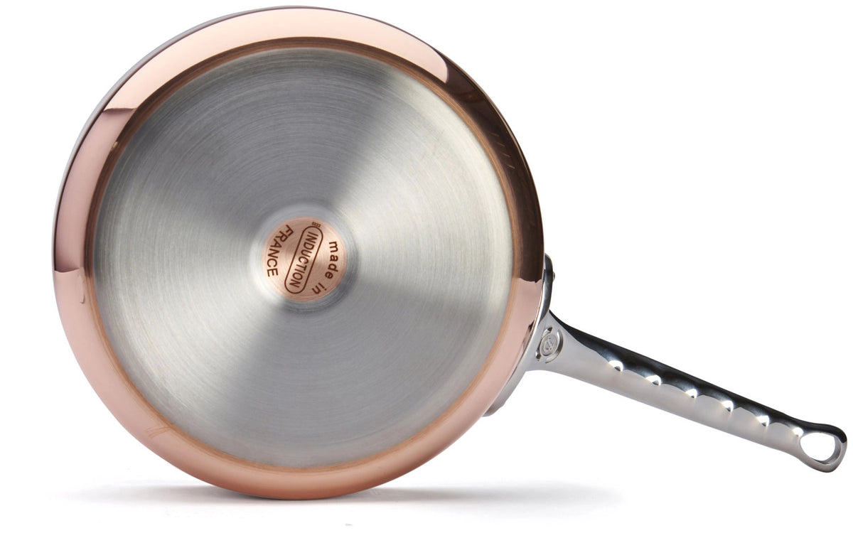 PRIMA MATERA Sauteuse gerade KupferEdelst. Ø24cm,Induktion in Kupfer präsentiert im Onlineshop von KAQTU Design AG. ist von de Buyer